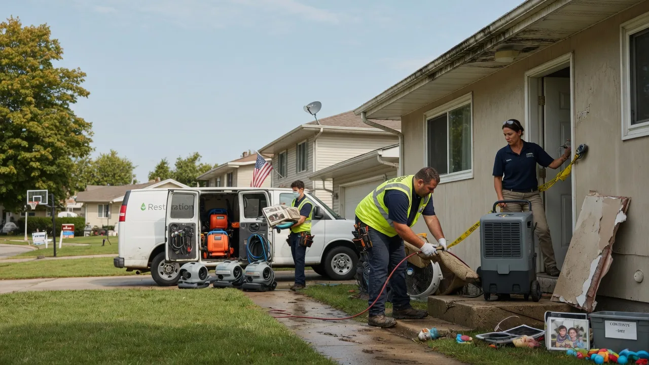 Water Damage Restoration in Halstead, KS near me